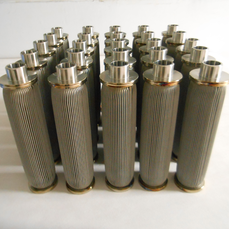 Welded stainless steel filter