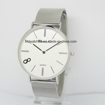 Sports Military Quartz Relógios Homens Mulheres Simple Mesh Band Watch Relógio de pulso impermeável 40mm
