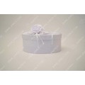 Custom White  wedding gift box With ribbon