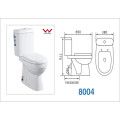 Washdown Two-Piece Toilet/Water Closet (CVT8004)