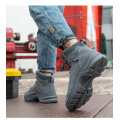 Anti Smashing Work Boots Steel Toe Safety Shoes