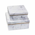 Marble Gift Box Large Packaging for Make Up