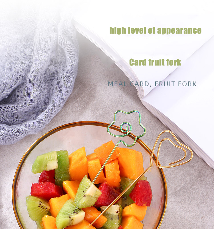 Metal Fruit Fork