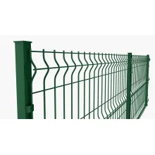 Bending Galvanized Wire Mesh Curved Panel Fence