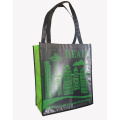 Green hand covered non woven bags