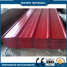 0.3mm Thickness Colorful Galvanized Metal Roofing Sheet /PPGI Corrugated Steel Sheet