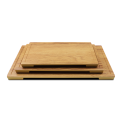 Natural Wood Decal Melamine Tray