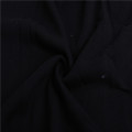 Comfortable Black Knitted Terry Sweater Fabric