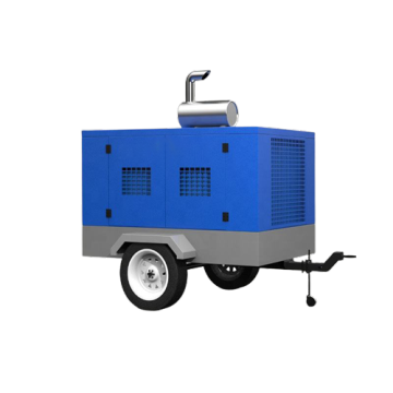 Best Diesel Screw Mobile Air Compressor Drilling Rig