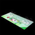 LED Light Counter Top Acrylic Mobile Phone Display Shelf