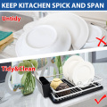 aluminum kitchen dish rack