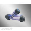 PVC Y Strainer DIN ANSI JIS