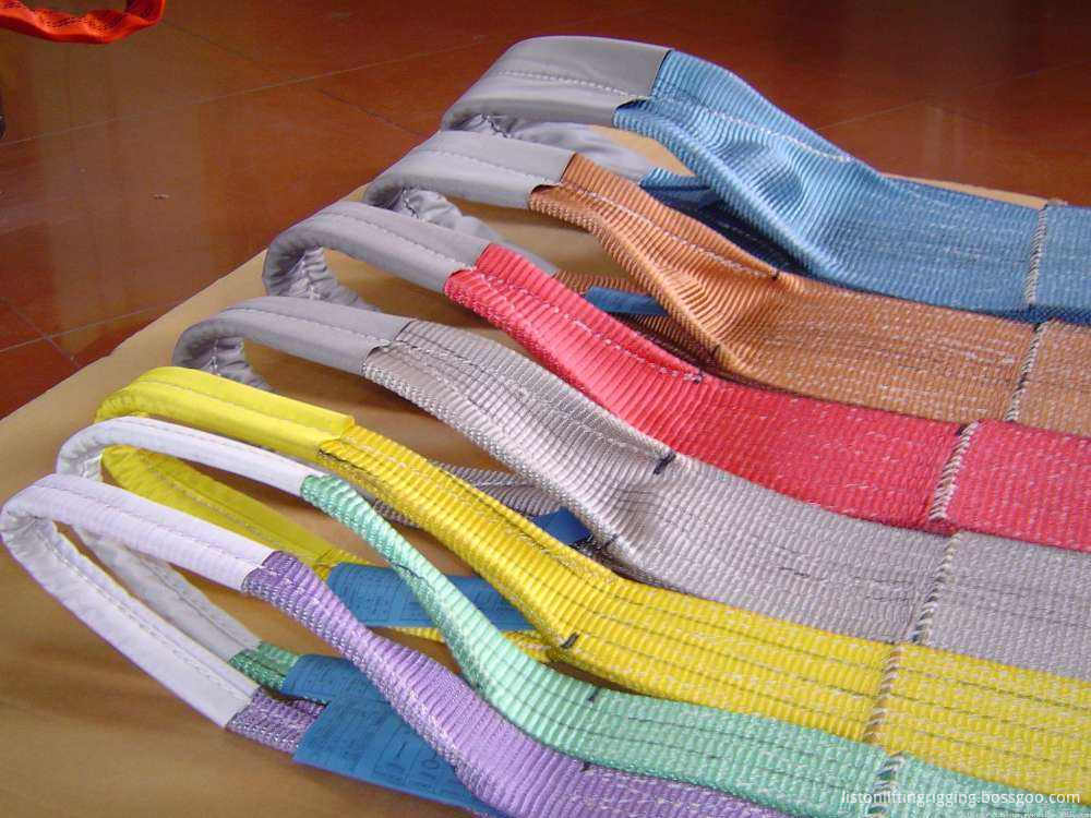 100% polyester webbing sling