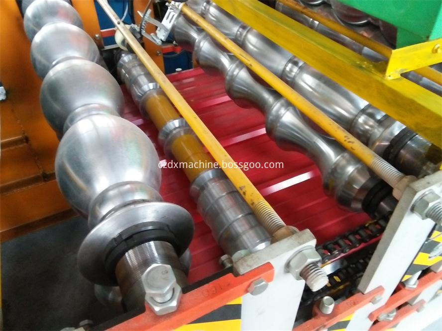 Good price three layers metal roll forming machine