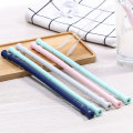 Reusable silicone straws bpa free silicone drinking straws