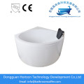 Triangle deepened freestanding corner tub