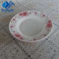 Verre opalin soupe assiette ronde