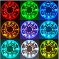 5m 5050 RGBW tira de LED 60LEDs / M RGB con 44 teclas de control remoto IR