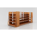Top Quality Steel Wooden Supermarket Shelf