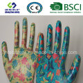 Nitrile Coated Garden Glove Safety Glove