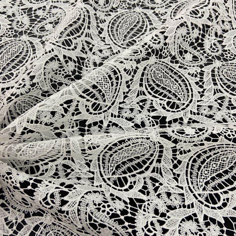 Chemical Lace Embroidery Fabric 3