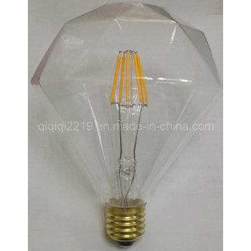 Flat Diamond 5W LED Filament Bulb