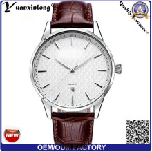 Yxl-449 Simple Design Japan Movt Men Watch Quartz Stainless Steel Watches Leather Luxury Business Man Wrist Watch