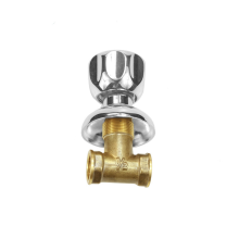 Wholesale factory manufacture 1/2" chrome brass water stop ball valve