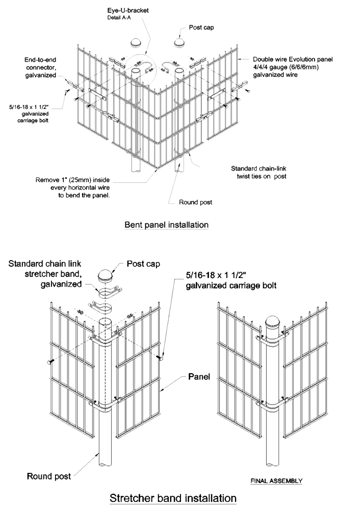 Double Wire Mesh Fence