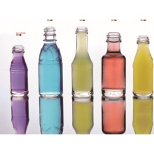 Tarros y botellas de vidrio cosmética