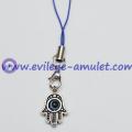 Metal Hamsa Hand Of God Mobile Phone Charm