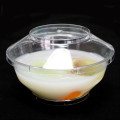 Plastic Bowl Ice Cream Bowl with Lid Tableware Food Grade