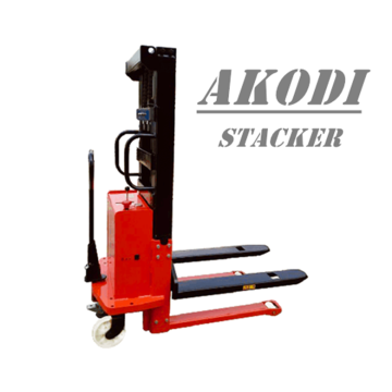 Semi Electric Pallet Stacker 1 Ton