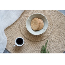 Round Waterproof Heat Resistant Woven Rattan Placemat