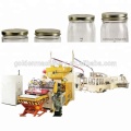 Glass Bottle Fruit Tinplate Cap Production Line