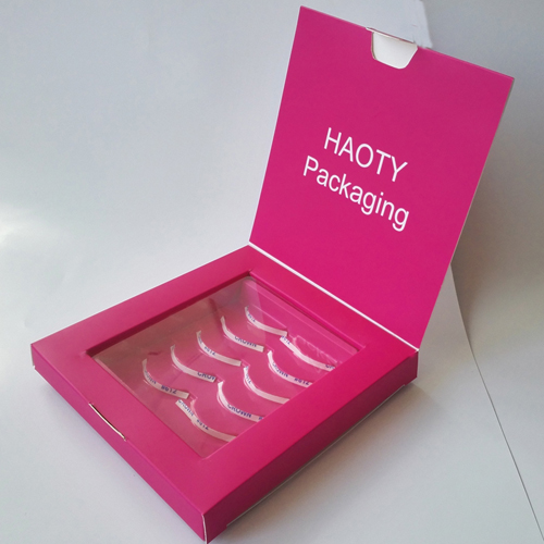 Private Label Card Paper 5-Pairs Mink Lashes Box