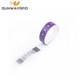 Custom Printed Disposable UHF RFID PVC Wristband