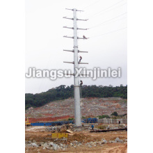 Poteau en acier galvanisé à chaud 220kV