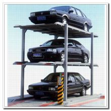 Sistema de estacionamiento de automóviles rotatorio vertical inteligente automatizado