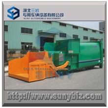 10 M3 PLC Control System Mobile Refuse Compactor Station