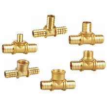 Brass Pex Pipe Tee Fittings (a. 7042)