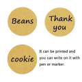 Impression Merci Stickers Roll Label