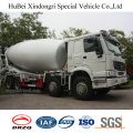 7cbm Sinotruk HOWO Euro 3 Camion mélangeur de béton avec moteur Styre