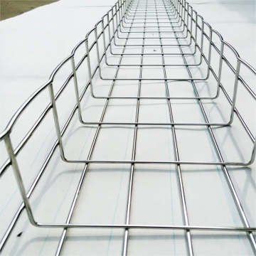 SS316 Wire Basket Cable Tray/Wire Mesh Cable Tray