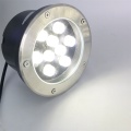 9W luz impermeável led subterrânea