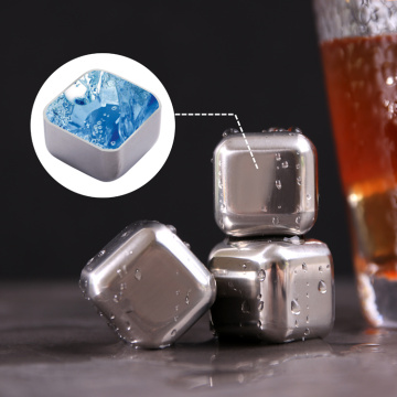 Stainless Steel Wine Whiskey Stone for Cooling Drinks