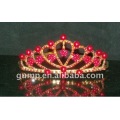 Cristal rhinestone casamento coroa