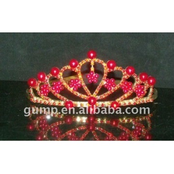 Couronne de mariage en cristal de strass