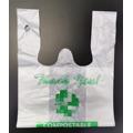 PLA Bolsas de compras compostables 100% biodegradables