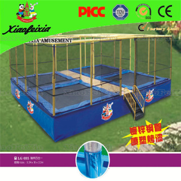 4 Bed Trampoline for Sales